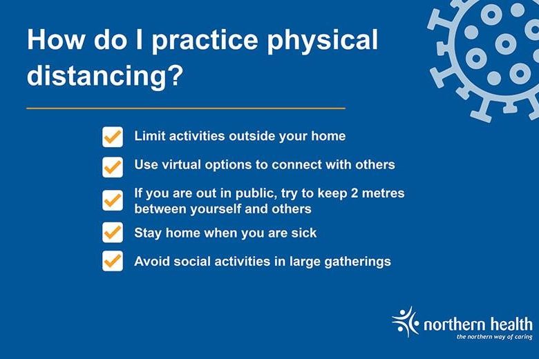 how to practice physical distancing