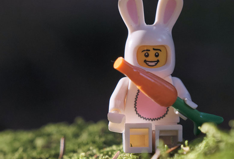 Lego bunny.